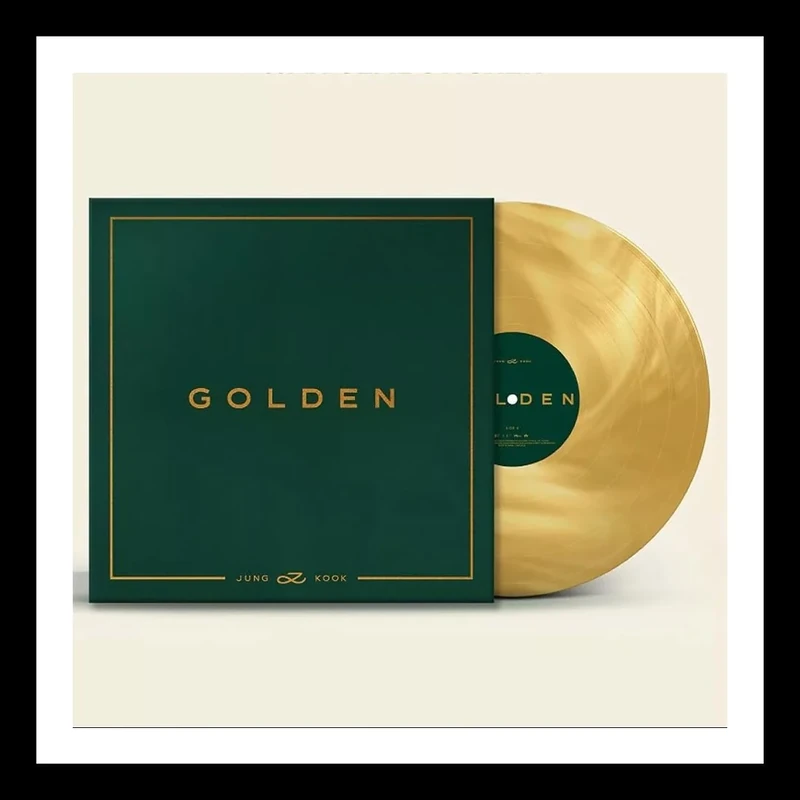 BTS JUNGKOOK GOLDEN (LP Ver.+Gift Card)