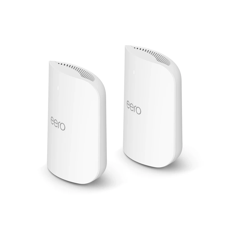 Amazon eero Pro 7 tri-band mesh Wi-Fi 7 router (newest model) – Supports internet plans up to 5 Gbps, Coverage up to 380 m², 2-pack