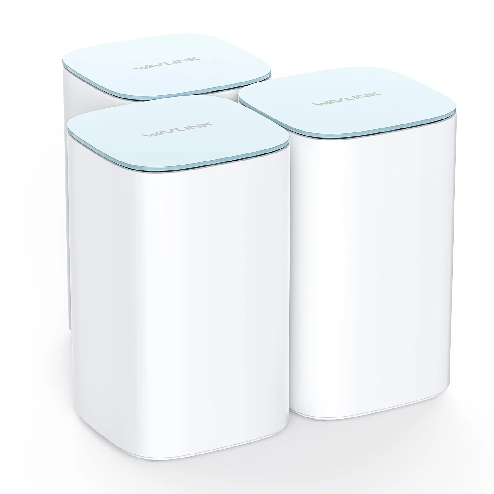 WAVLINK AX3000 WiFi6 Mesh System, Dual-Band Whole Home Whole Home Mesh WiFi 6 System, Covers up to 4800 Sq.Ft., Connect up to 256 Devices, 5x5dBi Antennas, Beamforming, APP Management, 3-Pack