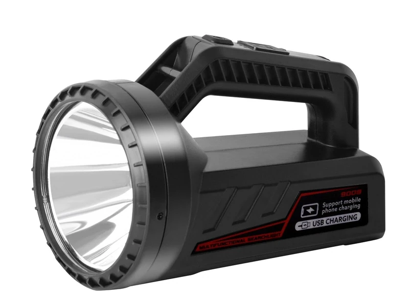 ERAY LED Torch Rechargeable with Side Floodlight|7 Modes|USB Output, 600LM Torches 3600mAh Portable Multifunctional Handheld Light, Waterproof Spotlight Searchlight for Home Camping Emergency