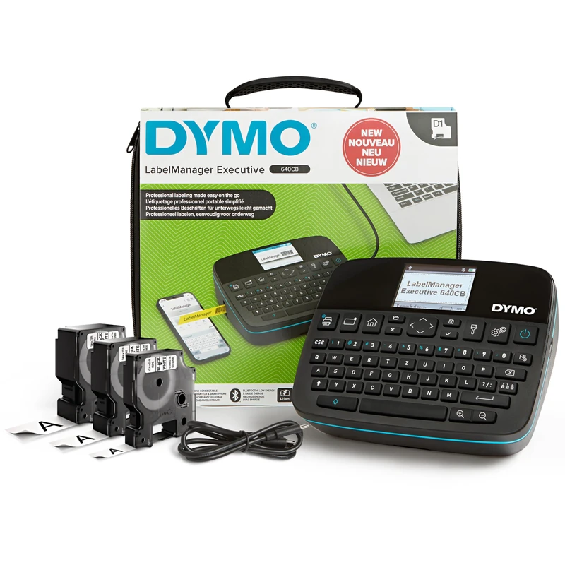 DYMO LabelManager Executive 640CB Portable Label Printer