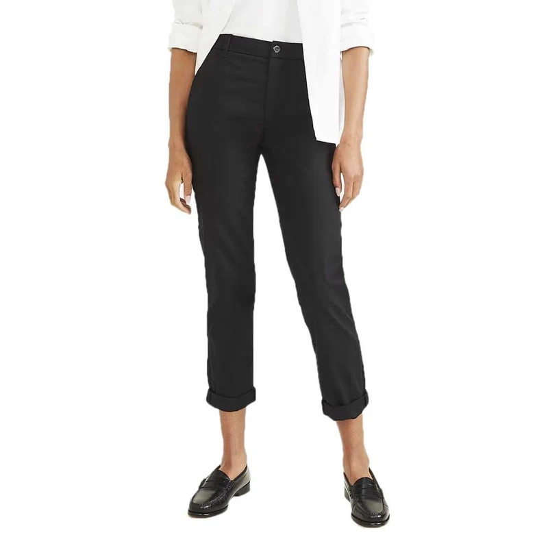 Dockers Weekend Women's Slim Chino Trousers, Beautiful Black, 33 W - Image 1