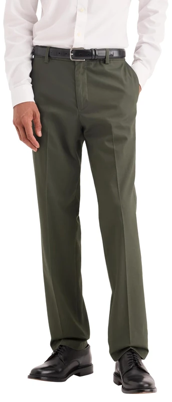 Dockers Men's Pants Sig Stain Def Slim, Chimera, 34 W/32 L