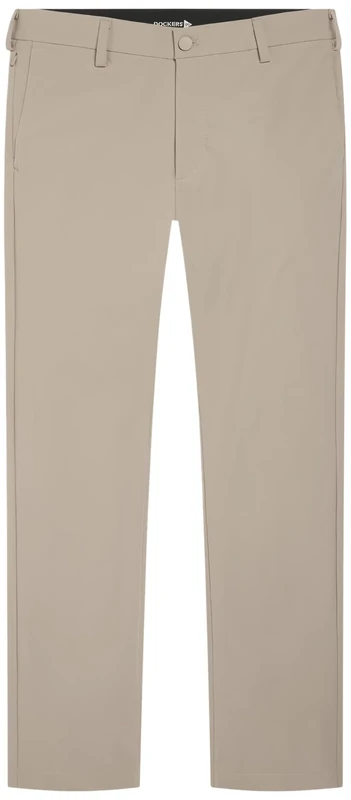 Dockers Men's Go Airweave Chino Pants, Timberwolf, 28 W/32 L