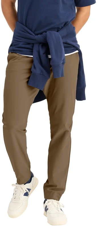 Dockers Men's Go Airweave Jogger Pants, Otter, XL