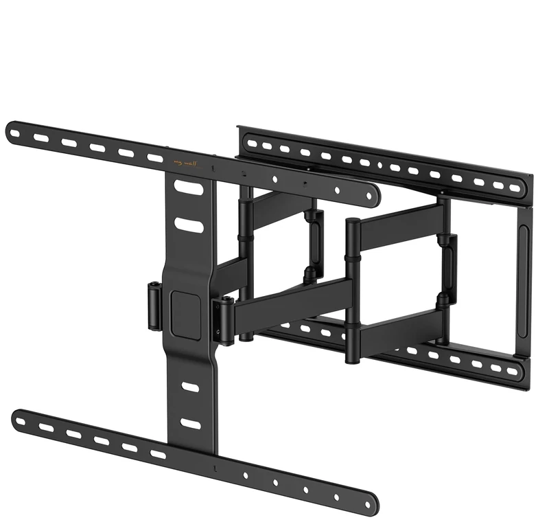 my wall Pivoting TV Wall Mount - H24L Wall Mount for TVs 43-90 Inches, Up to 60 kg, Tiltable, Rotatable & Extendable TV Mount, Cable Management & Spirit Level, VESA up to 600 x 400