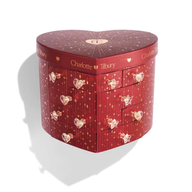 Charlotte Tilbury - Beauty Advent Calendar 2024 - Limited Edition with 12 Drawers Full of Makeup and Skincare Secrets