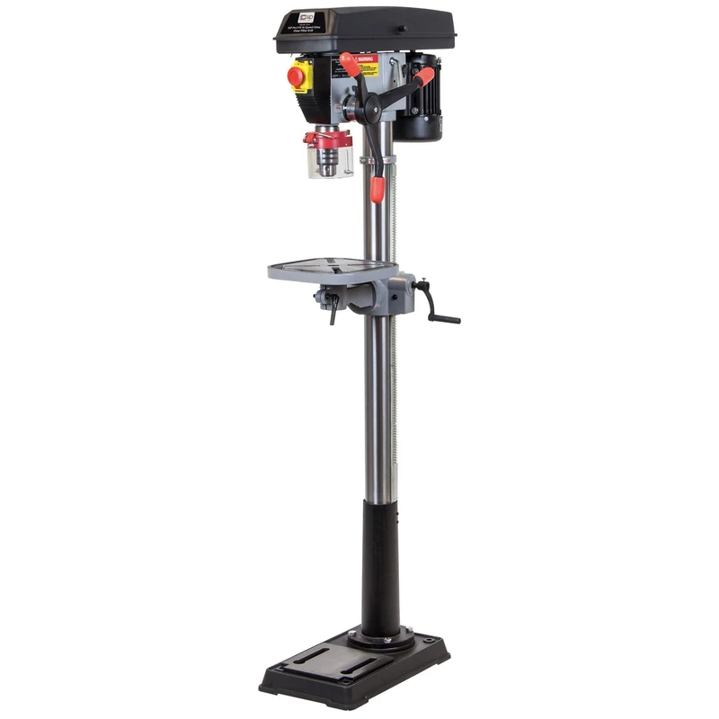 SIP Pro F16 Floor Pillar Drill Press 230V 550W 16 Speed, 16mm Max Drilling Diameter Mild Steel