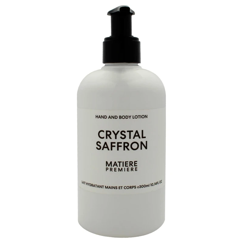 Hand and Body Lotion - Crystal Saffron by Matiere Premiere for Unisex - 10.14 oz Body Lotion