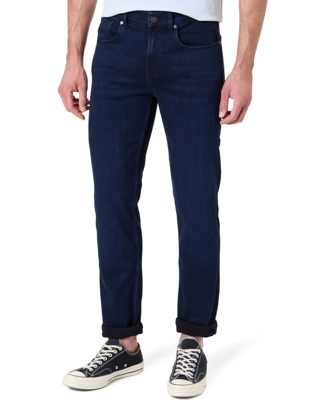 7 For All Mankind Men's Slimmy Clear Jeans, Dark Blue, 31W