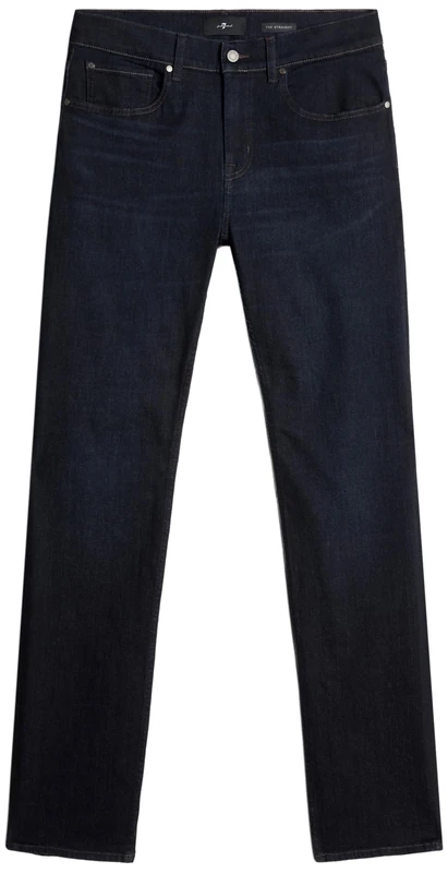 7 For All Mankind Men's The Straight Oak Jeans, Dark Blue, 31W