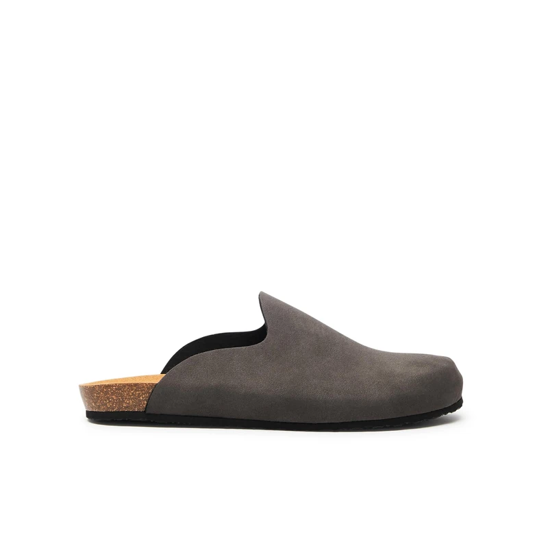 Scholl Men's Didier Clog, Grey, 9 UK