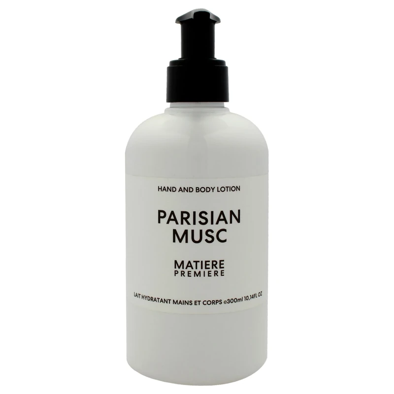 Hand and Body Lotion - Parisian Musc by Matiere Premiere for Unisex - 10.14 oz Body Lotion