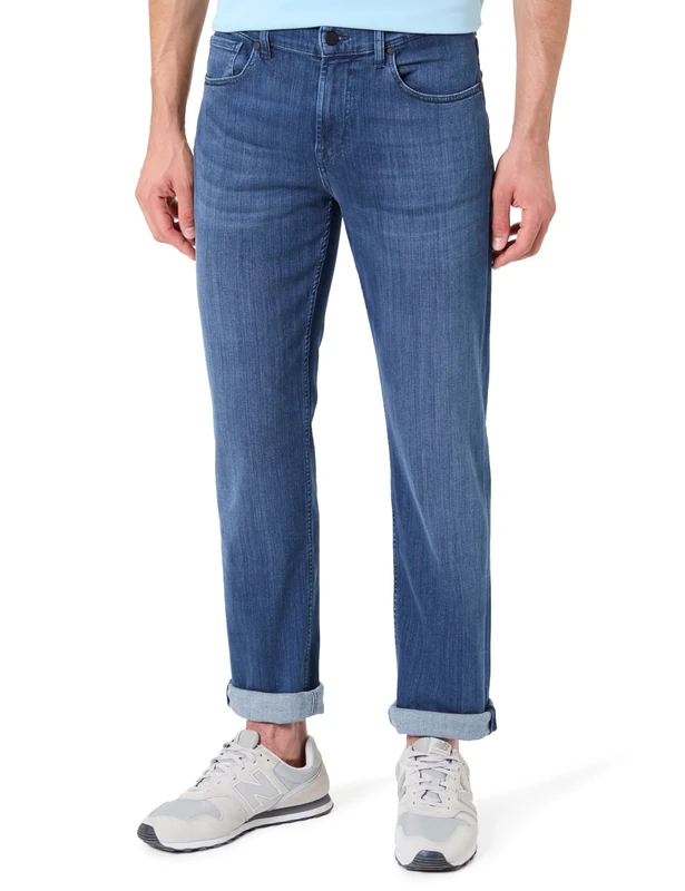 7 For All Mankind Men's Slimmy Mid Blue Jeans, 30 W