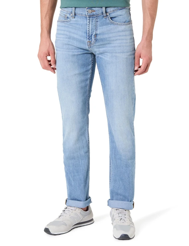 7 For All Mankind Men's Slimmy Formentera Jeans, Light Blue, 28W