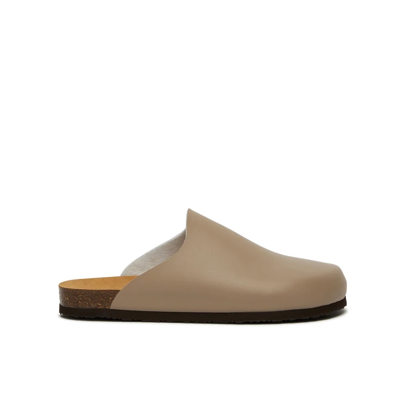 Scholl Women Jackie Clog, Beige, 4 UK