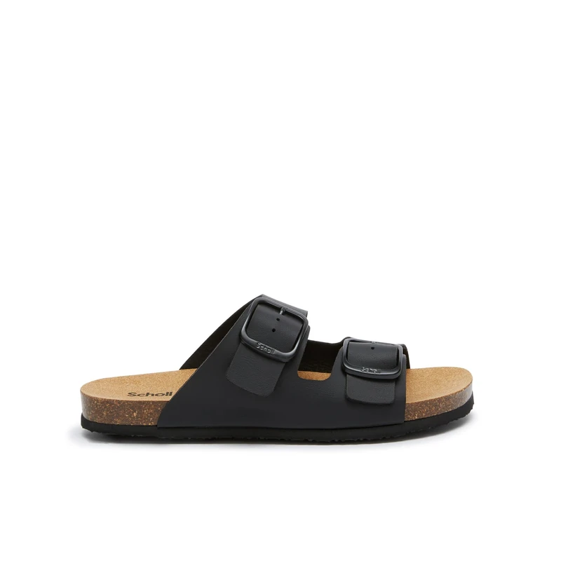 Scholl Women Jackie Sandal, Black, 8 UK