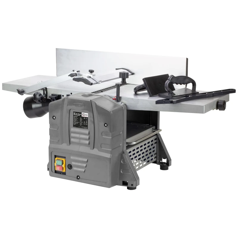 SIP 10" x 5" Wood Planer Thicknesser 1500W 9000RPM Portable Electric Woodworking Thickness Planer