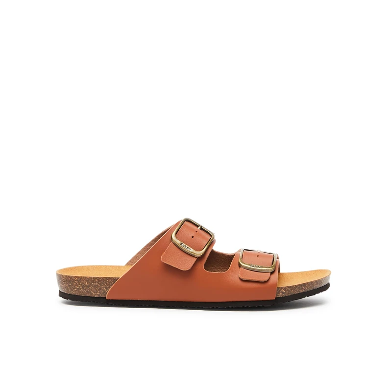 Scholl Men's Didier Sandal, Brown, 8.5 UK