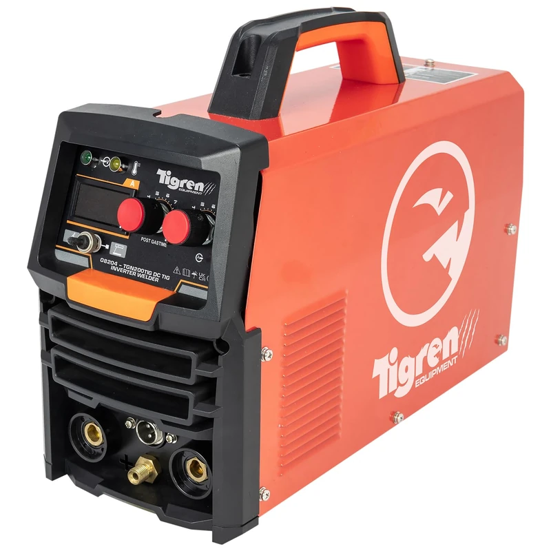 TIGREN TGN200TIG 230V 2-in-1 HF TIG ARC/MMA IGBT Inverter Welder Welding Machine with Digital Display, Lightweight and Compact 180A Mini Welding Kit with Accessories for Welding Equipment