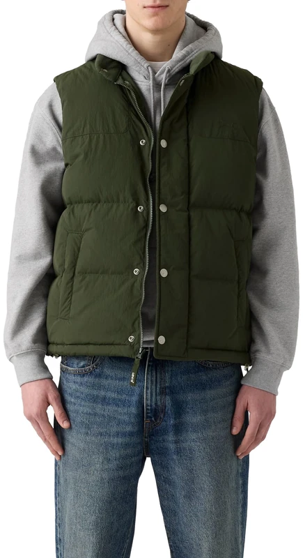 Levi's Rockridge Vest Duffel Bag, Green (Duffel Bag), S