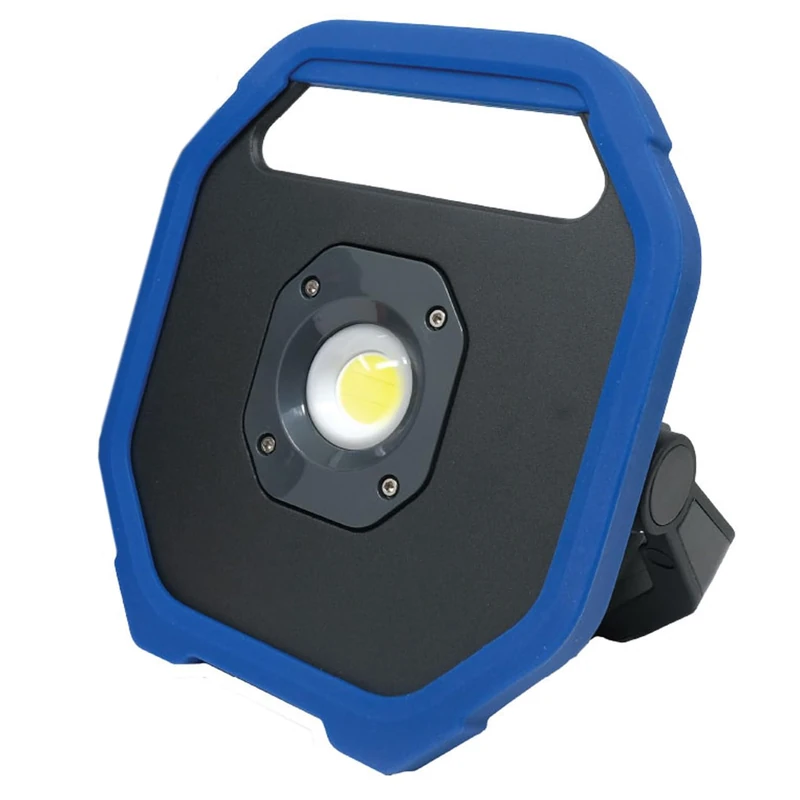 Rechargeable Magnetic Flood 1100 Lumen Light | Powerful LED Flood Light for Outdoor & Workshop - Portable, Rechargeable & Provides Bright, Wide-Angle Lighting Coverage | 189mm x 164mm x 45mm