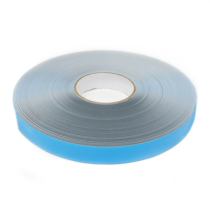 SteelFlex® 25mm Wide Steel Tape - Gloss White & Foam Adhesive (30 Metre Length) | Heavy Duty Adhesive Steel Tape for Organizing, Marking, & DIY - Strong, Flexible & Reliable