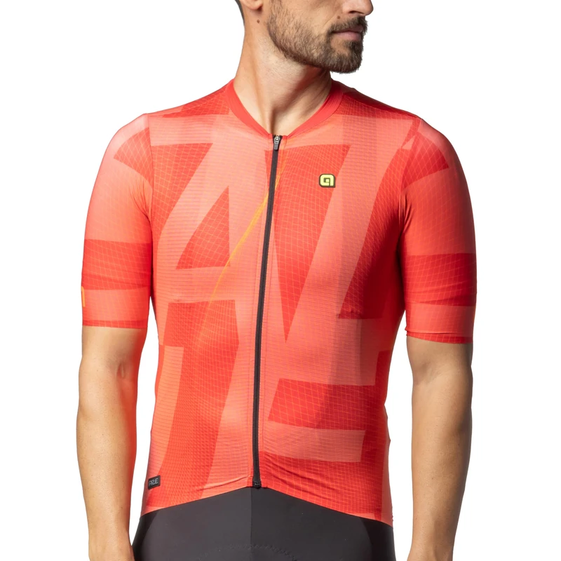 Alé Cycling Men's PR-E Synergy Cycling Jersey, Red, XXL