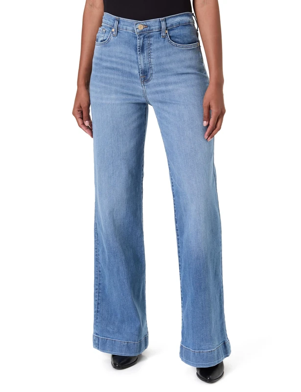 7 For All Mankind Women's Modern Dojo Pine Jeans, Light Blue, 31 W