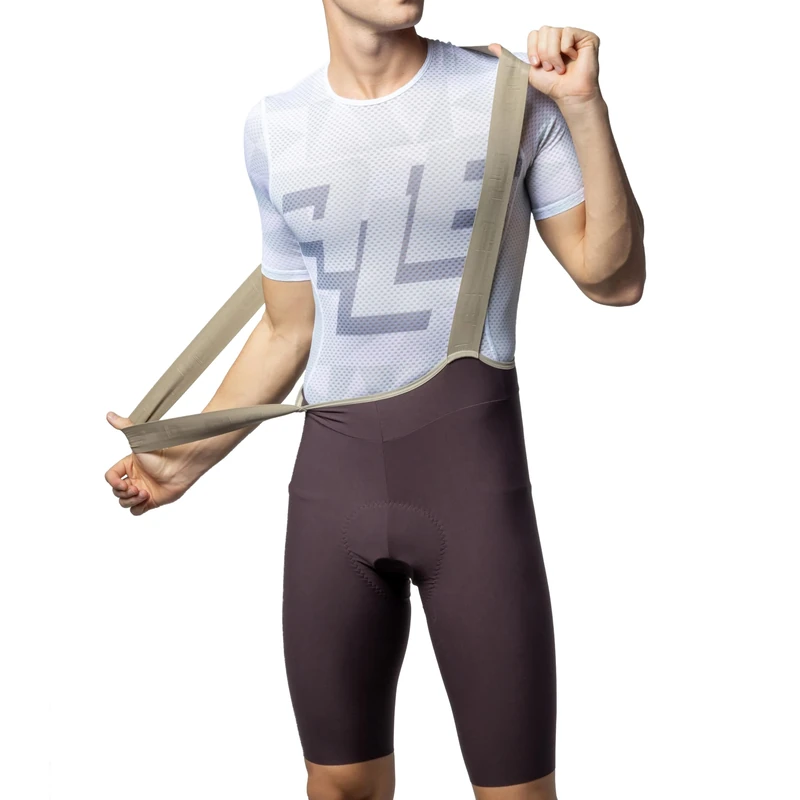 Alé Cycling Men's PR.E Master 2.0 Bib Shorts, Brownie, XL