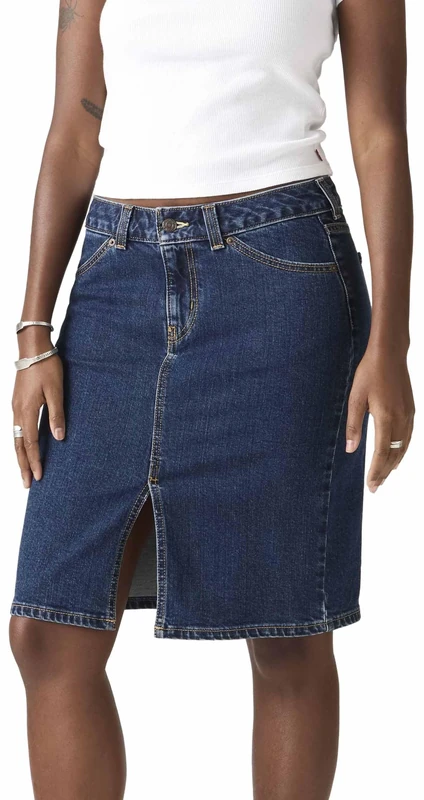 Levi's Low Midi Skirt Longer Days No DP, Longer Days No Dp, 33W
