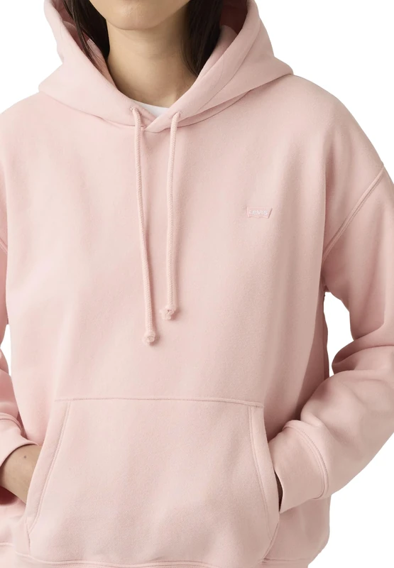 Levi's Women's Everyday Hoodie, Peachskin, M - Image 1