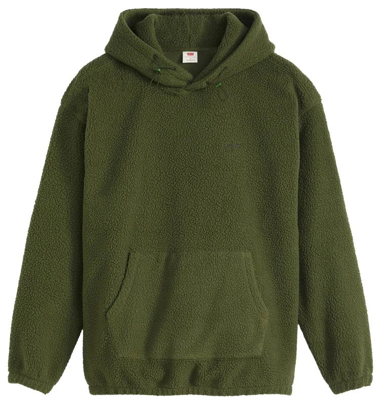 Levi's Men's Cozy Up Hoodie, Green (Duffel Bag), L
