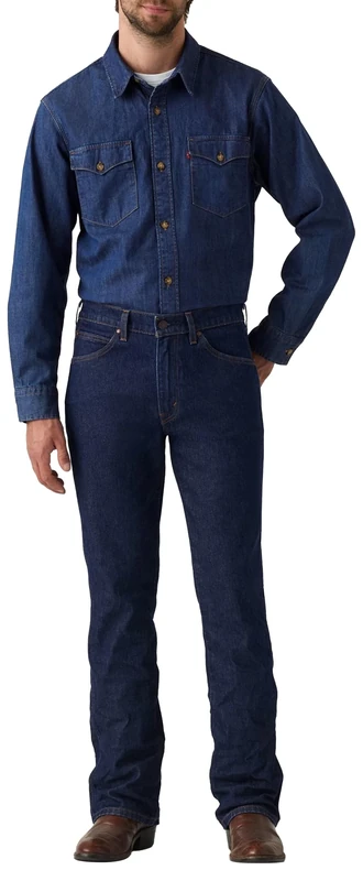 Levi's Men's Jeans 537 Western Bootcut, Rocky Rinse, 38 W/34 L