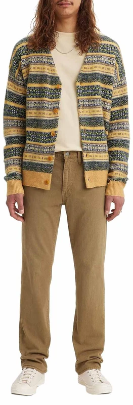 Levi's Men's 514 Straight Trousers, British Khaki X, 40 W/32 L