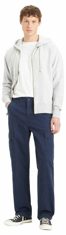 Levi's Xx Cargo Straight Navy Blazer Canvas, Blazer Navy, 33 W/34 L