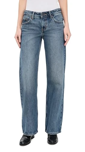 Levi's Women's Low Loose Jeans, Rescued City, 25W x 30L