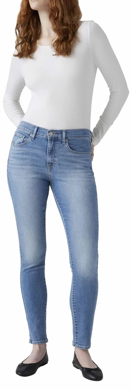 Levi's Women's Classic Skinny Pants, Eternal Indigo Mid L, 28W / 30L
