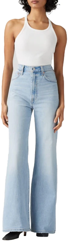 Levi's Ribcage Bells Jeans - Black - 30W x 30L