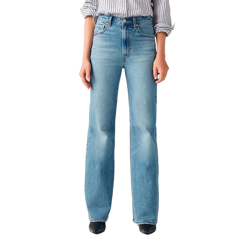 Levi's Women's Ribcage Bells Jeans, Next Saturday No Cre, 33W x 32L