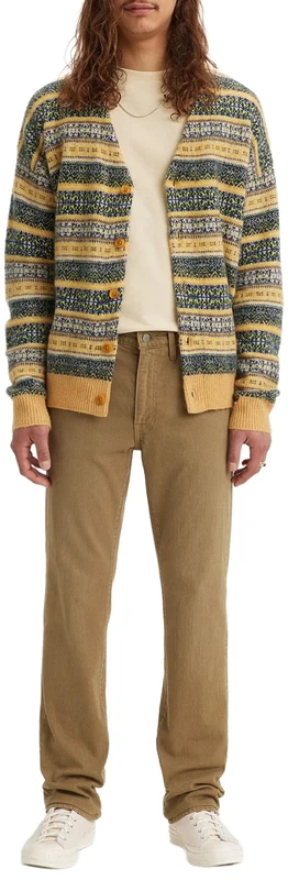 Levi's Men's 514 Straight Trousers, British Khaki X, 33 W/32 L