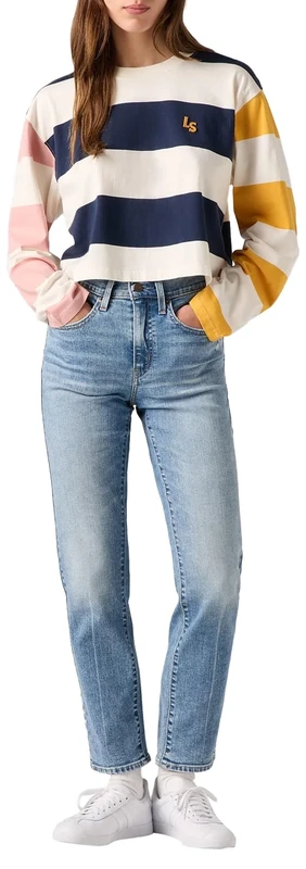 Levi's Women's 724 High Rise Straight Jeans, Choose to Rise, 32W x 32L