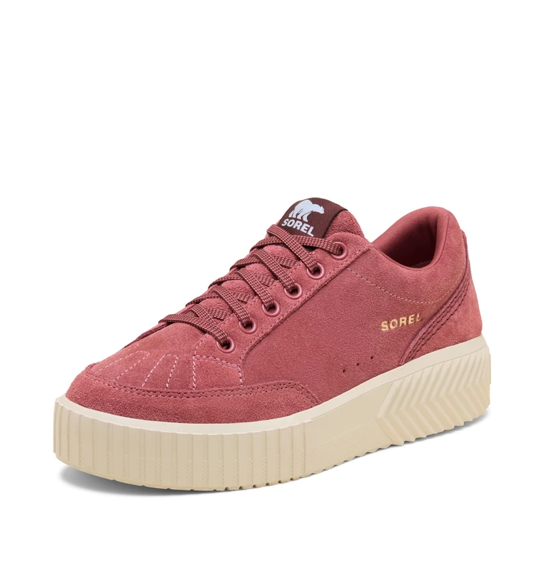 Sorel Women's Ona Ave Low Sneaker, Rose Dust/Chalk, 9 UK