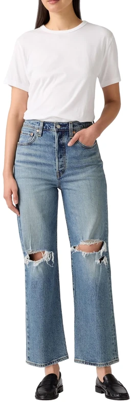 Levi's Ribcage Straight Ankle Queen Mother, Queen Mother, 28 W/27 L