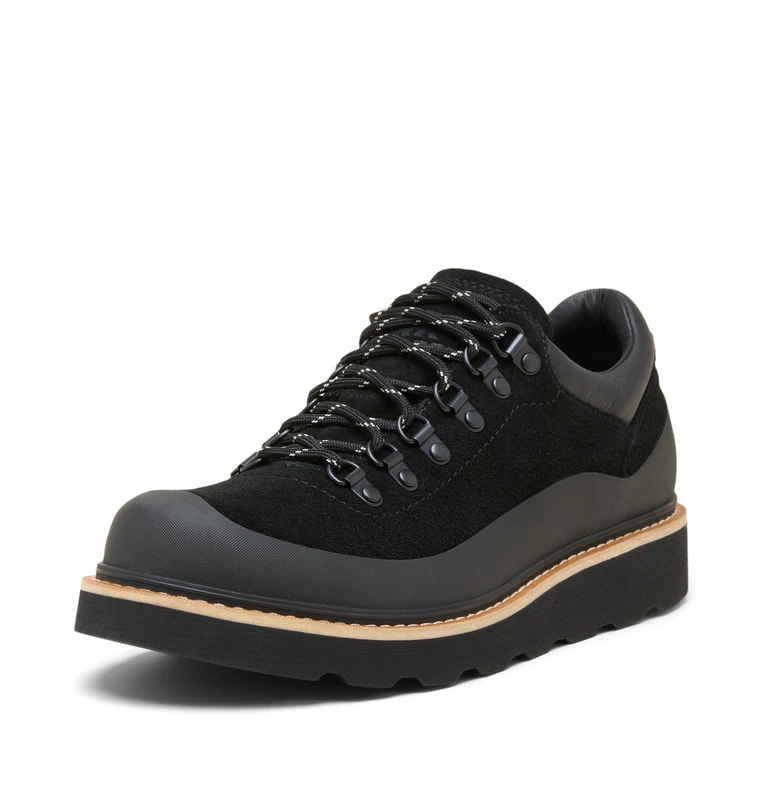 Sorel Men's Slabtown 62' Explorer Sneaker, Black/Bleached Ceramic, 9.5 UK