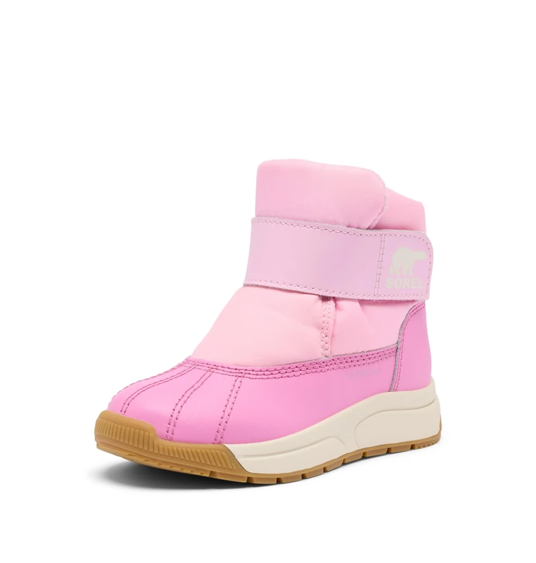 Sorel Toddler Whitney III Strap Mid WP Boots, Weatherproof Design, Cosy Insulation, Detachable Insole, Effortless Fastening - Youth Unisex Toddler