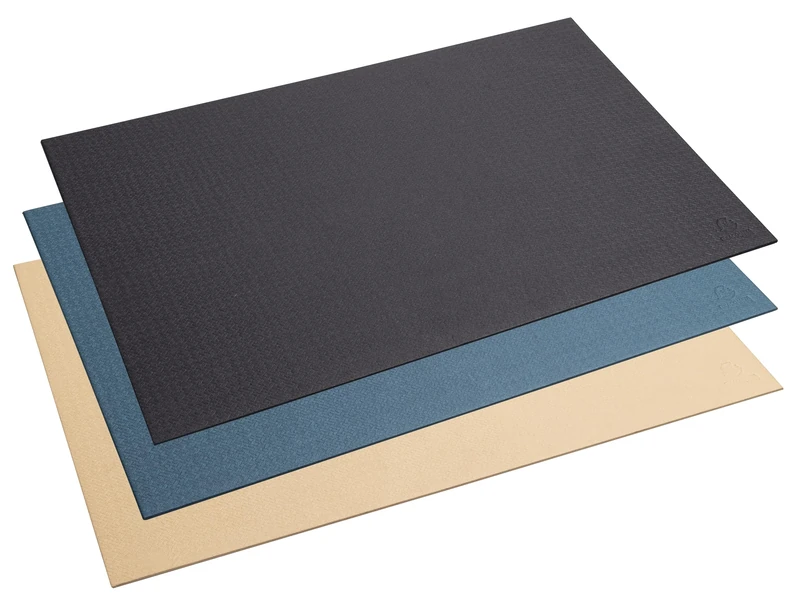 Exacompta - Ref 60600D - Set of 8 OfficeByMe Hard Cardboard Desk pad - Compatible with Optical and Laser mice - Wide Format Long and Short Depth - 57.5 x 37.5 cm - Assorted