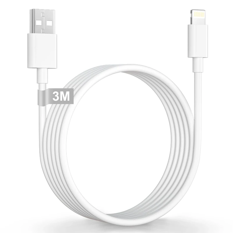 iPhone Charger Cable 3M [MFi Certified], USB to Lightning Cable 3M Long iPhone Charger cable Fast Charge Charging Lead iphone Wire Cord Lead for iPhone14 Pro Max 13 12 11 XS XR X 8 7 6 5 SE, iPad