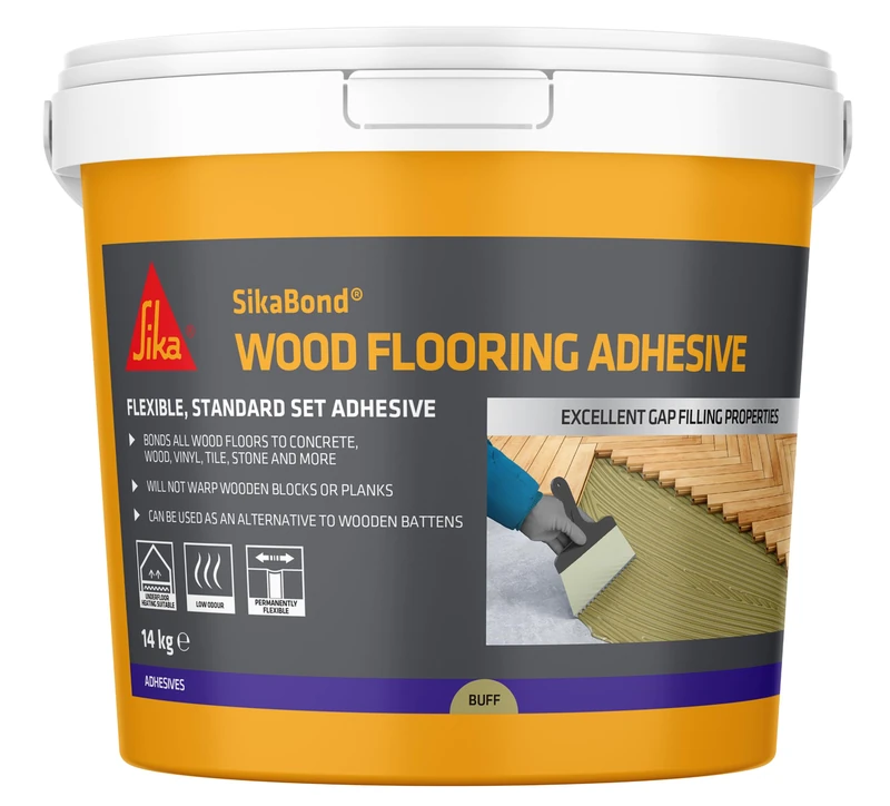 Sika SikaBond Wood Flooring Adhesive 14kg - Image 1