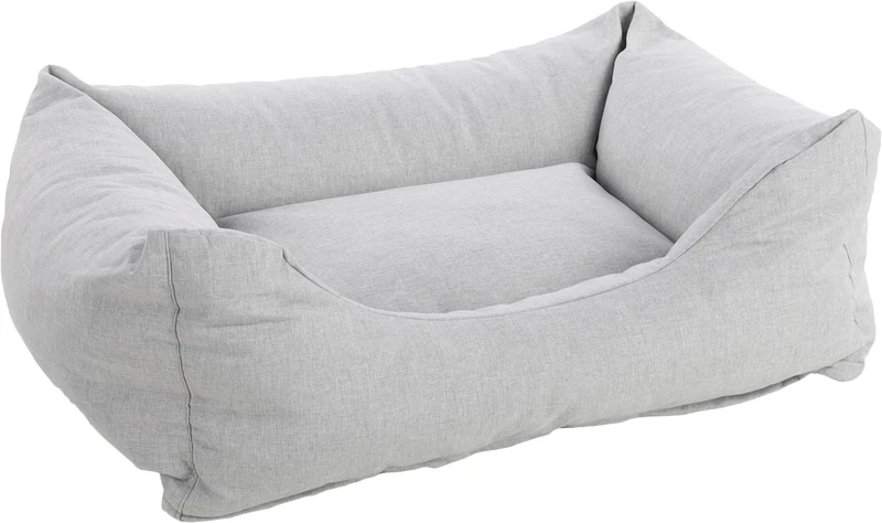 Flamingo Basket Geneve Rectangle Grey 65x50x20cm